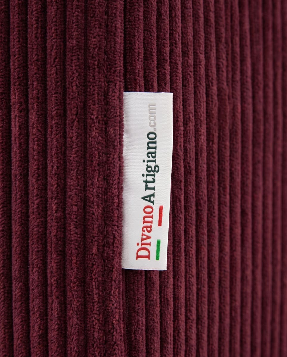 Etichetta Made in Italy Divano Artigiano