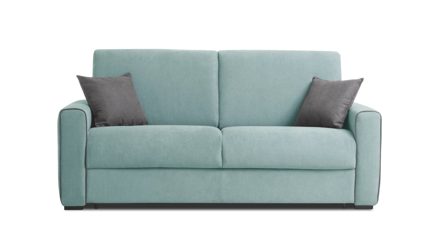 Divano letto Sogno in tessuto Star Mint